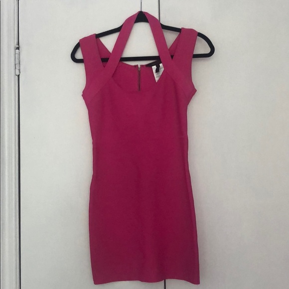 BCBG Pink BodyCon dress - Picture 4 of 7